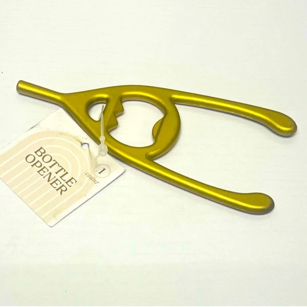 3 for $15 SALE Target Bullseye Playground Gold Wishbone Bottle Opener